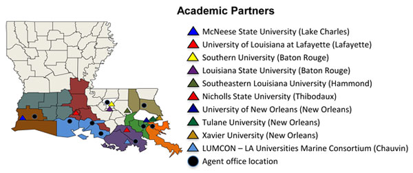 Academic Partners Map