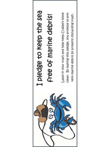 Image: Crab Trap bookmark
