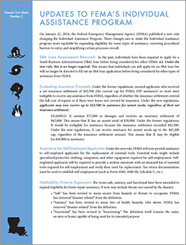 Image: Disaster Aid Fact Sheet #5