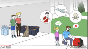 Image: DOs and DON’Ts for Portable Generators video screen shoot