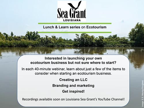 Image: Lunch & Learn, Ecotourism, Part 3