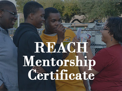 Image: REACH Mentorship Certificate