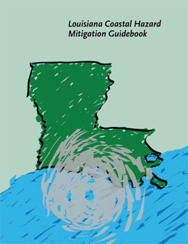 Image: Louisiana Coastal Hazard Mitigation Guidebook cover.