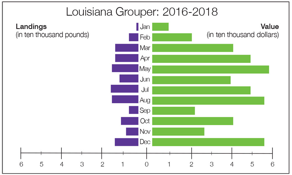 Louisiana Grouper: 2016-2018