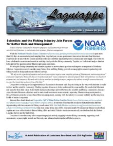 Image: April 2026 Lagniappe Newsletter cover pager