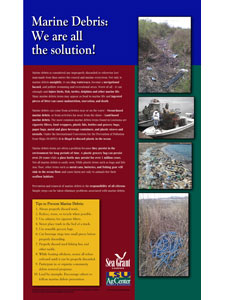 Image: Marine Debris poster