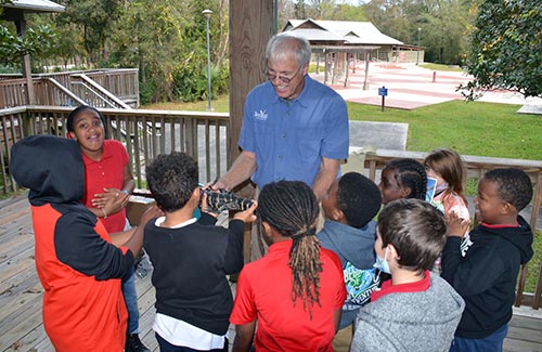 Photo: Mark Shirley at Wetland Days