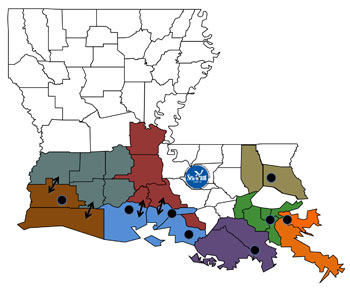 Parish-Agent-Specialist-map