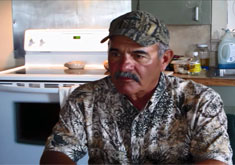 Photo: Timmy Vincent, caretaker of the Rainey sanctuary and South Louisiana native.