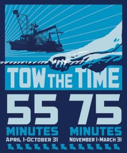 Image: Tow the Time graphic