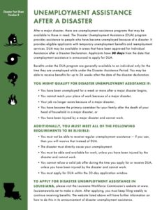 Image: Disaster Aid Fact Sheet #8